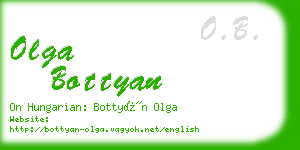 olga bottyan business card